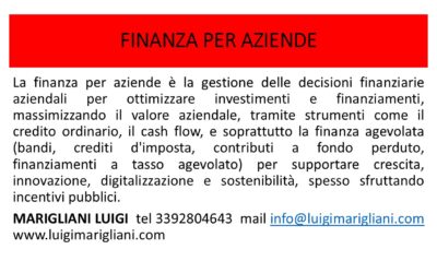 FINANZA PER AZIENDE